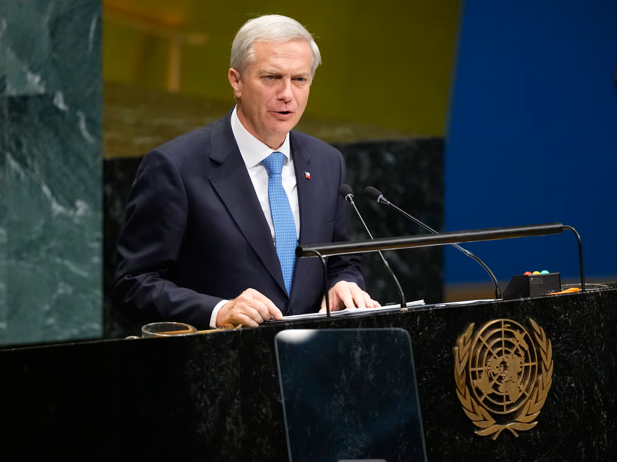 112 Foto - Presidente Kast en la ONU