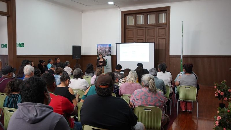 Imagen de la cobertura periodística