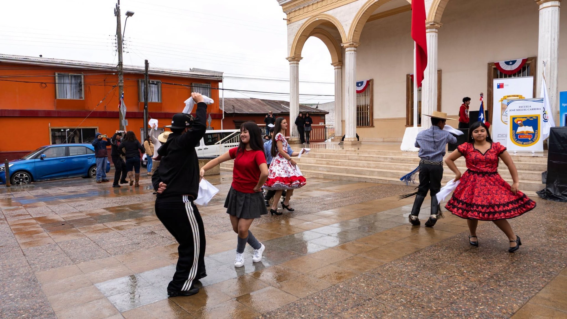 Imagen de la cobertura periodística