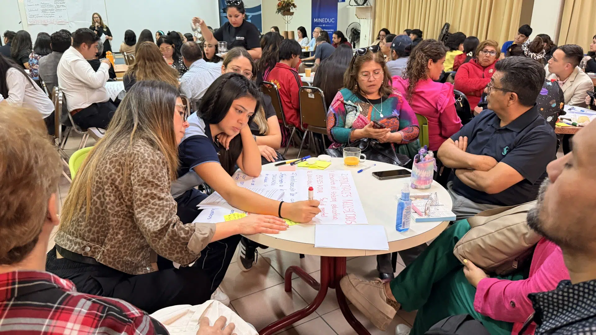 Imagen de la cobertura periodística