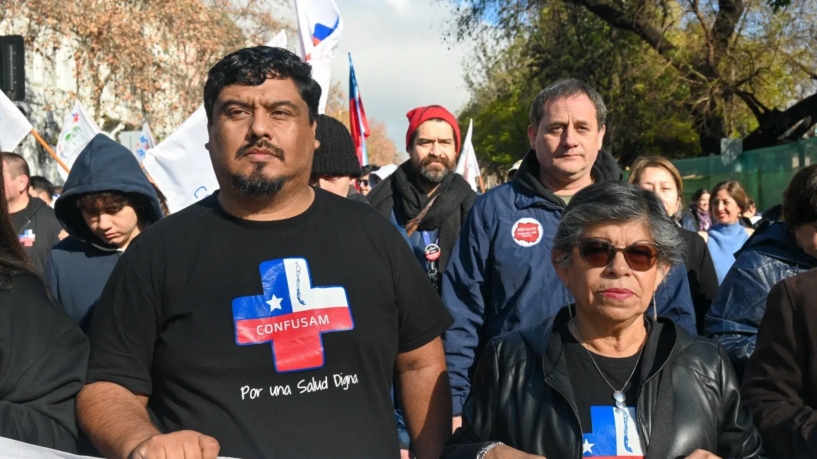 Imagen de la cobertura periodística
