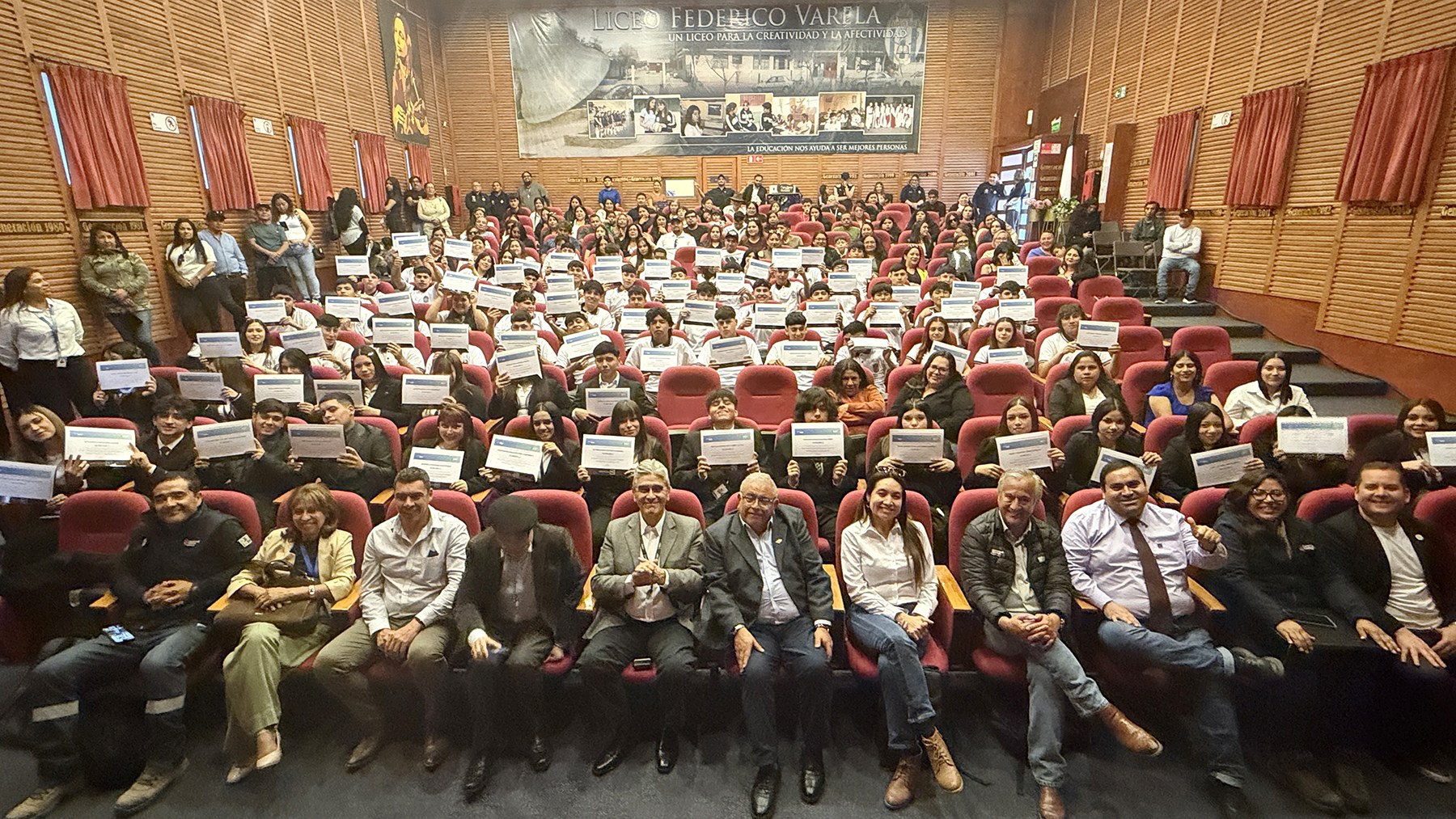 Imagen de la cobertura periodística