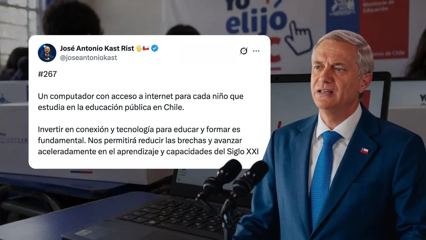 Imagen de la cobertura periodística