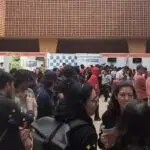 Imagen de la cobertura periodística