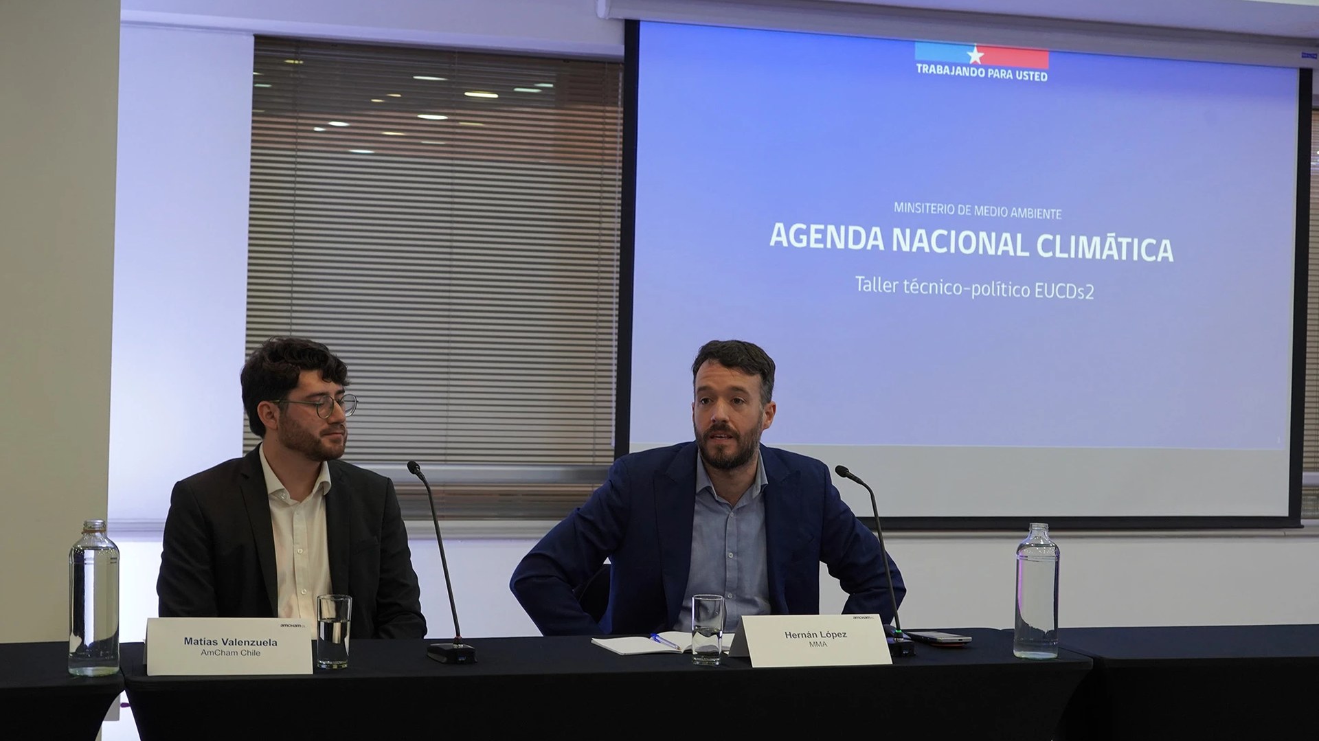 Imagen de la cobertura periodística